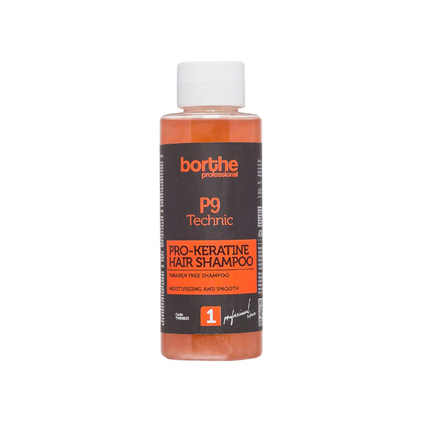 Borthe Keratin P9 Serie Step 1 Salt Free Purifying Shampoo 100ml